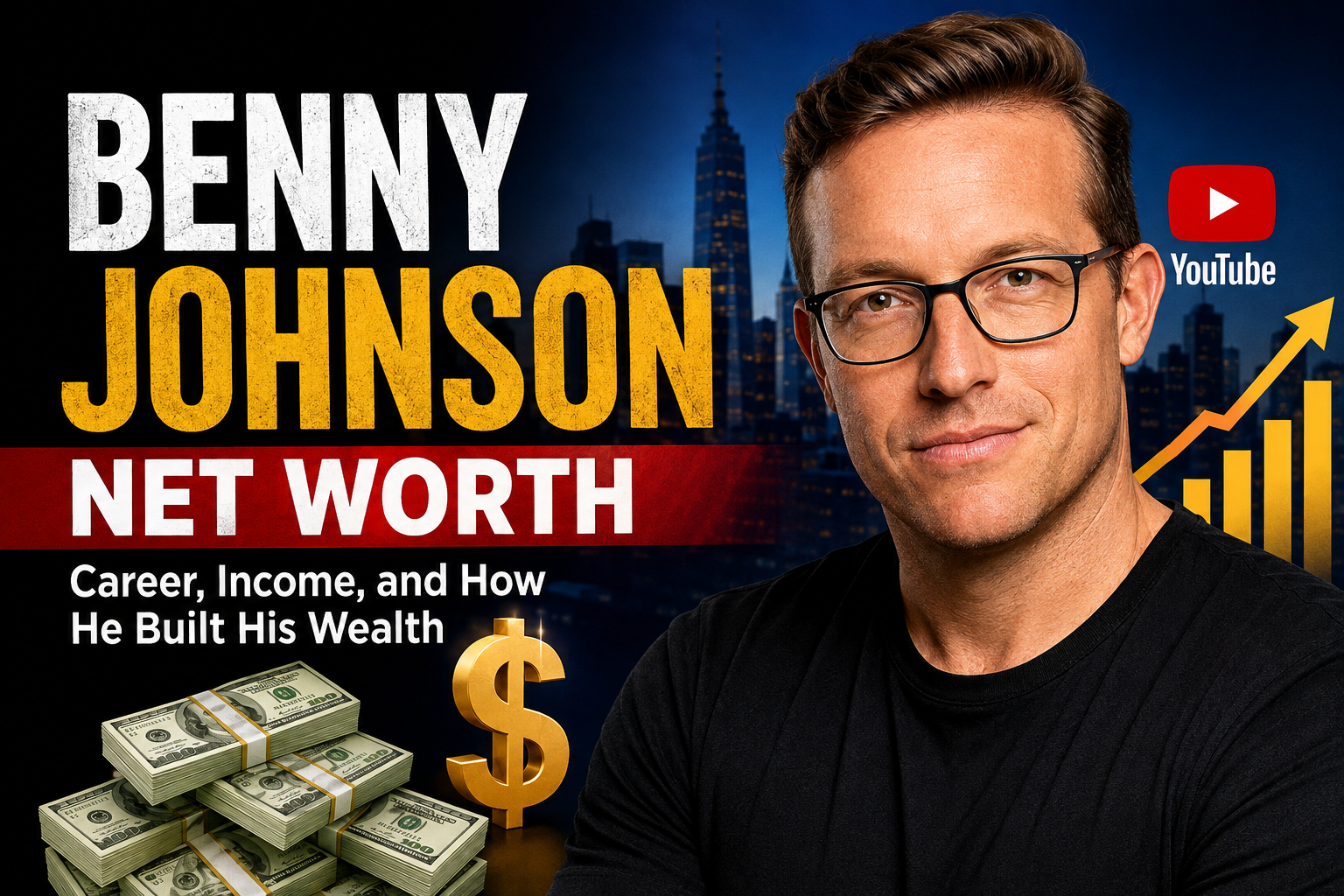 Benny Johnson Net Worth in 2026: Career, Income, and How He Built His Wealth