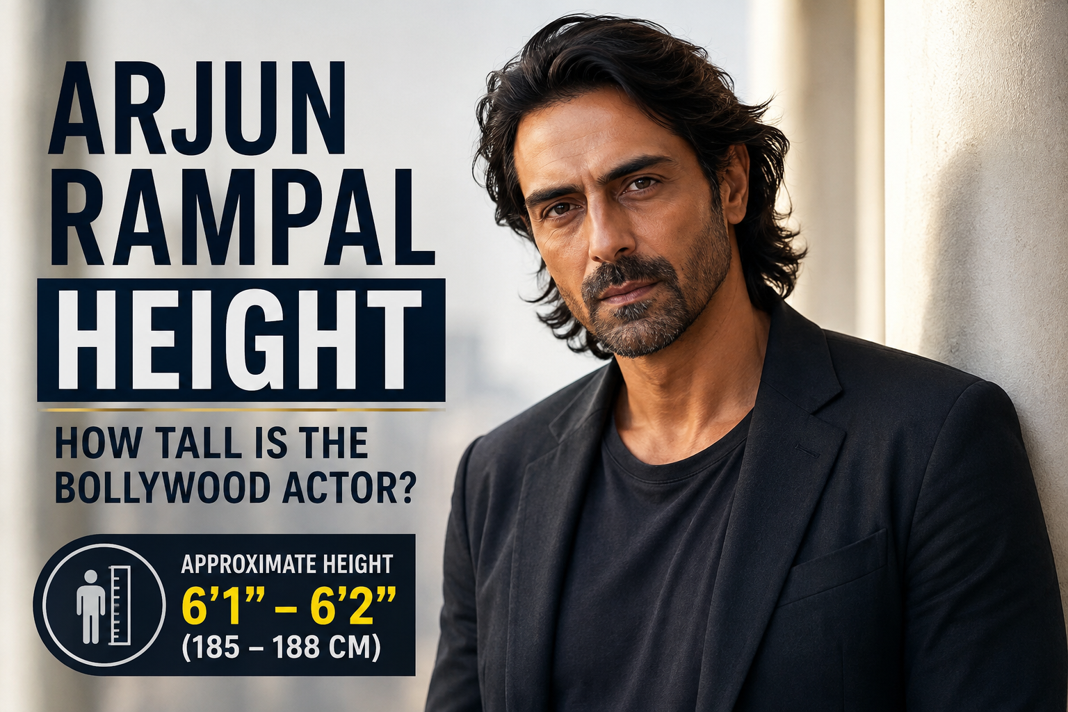 Arjun Rampal Height: How Tall Is the Bollywood Actor?
