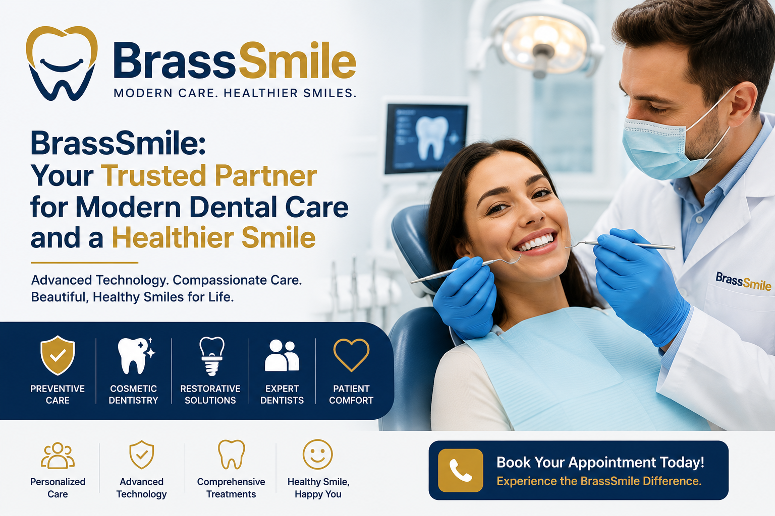 BrassSmile: Your Trusted Partner for Modern Dental Care and a Healthier Smile
